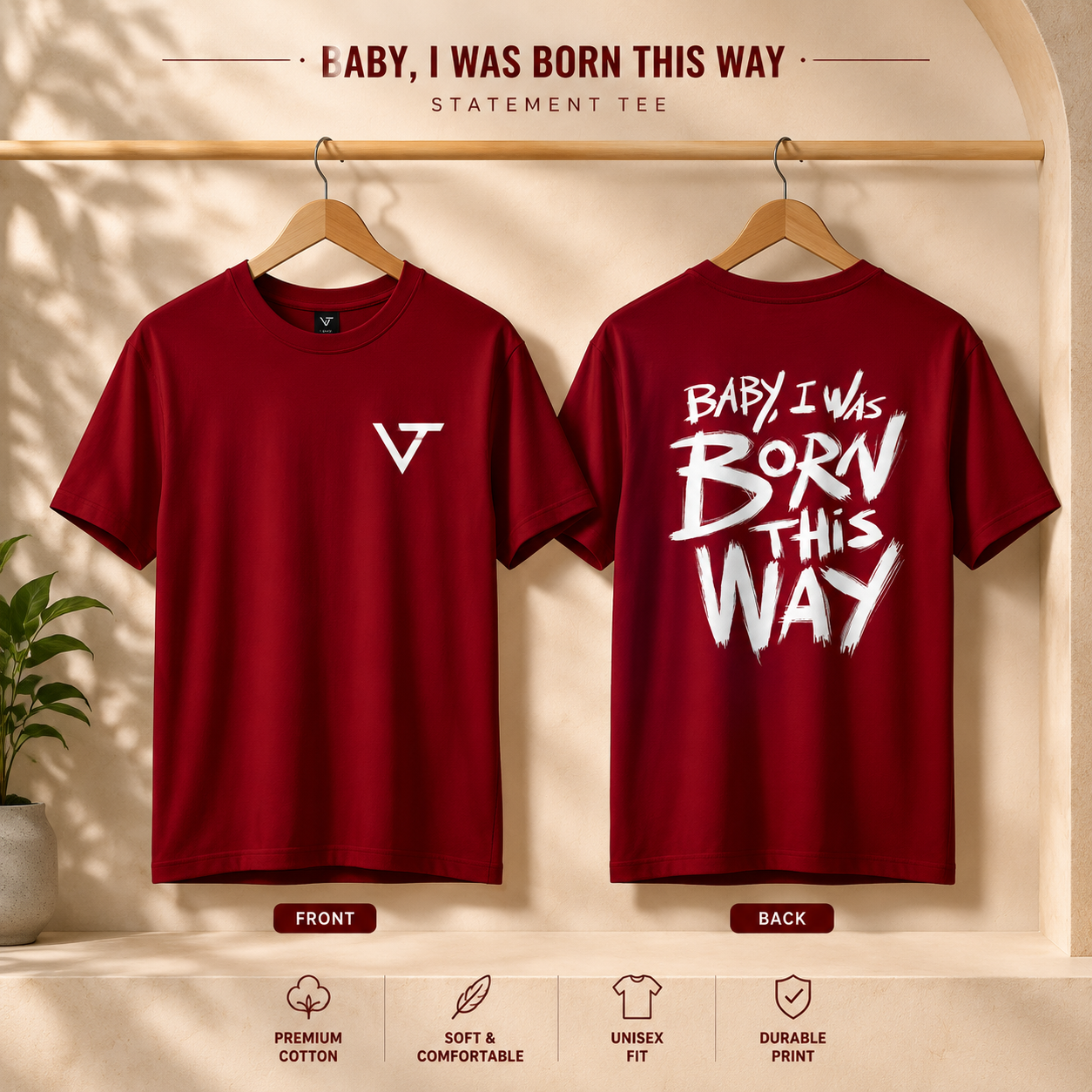 Born This Way Tee Colour view 4