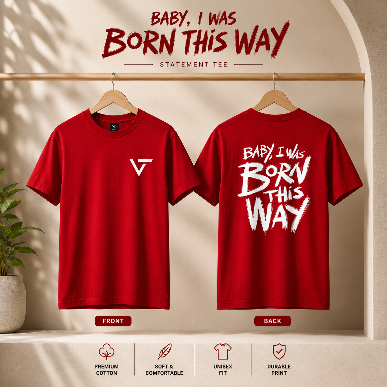 Born This Way Tee Colour view 2