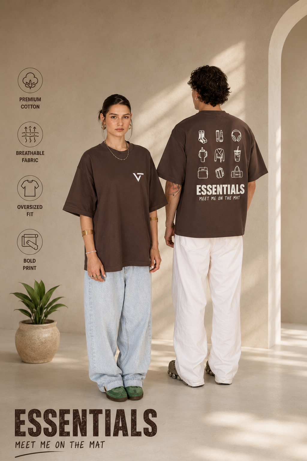 Essentials Tee Colour view 3