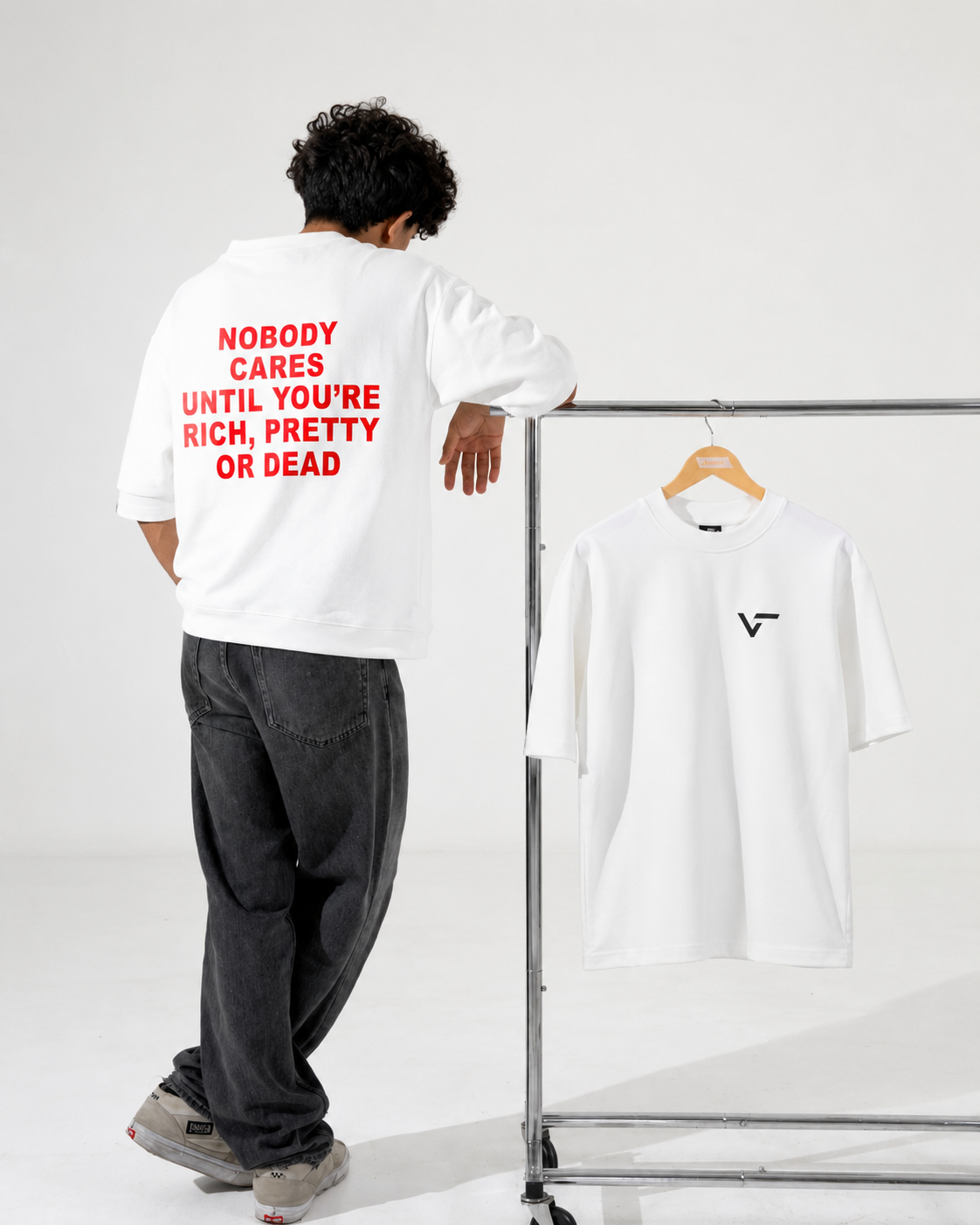 Nobody Cares Tee Colour view 2