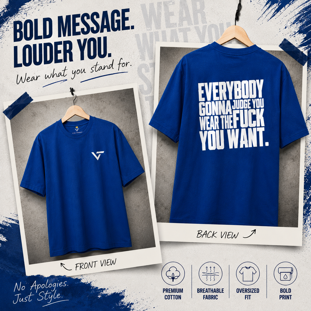 Wear What You Want Tee Colour view 3